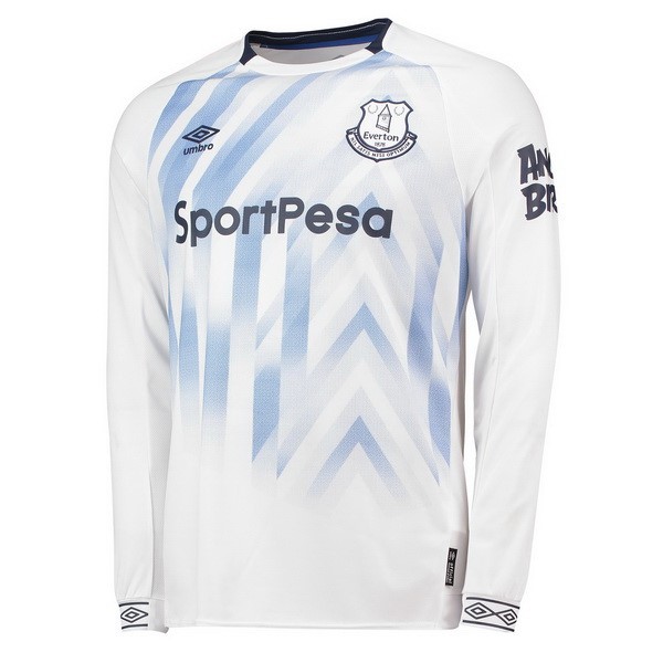 Maillot Football Everton Third ML 2018-19 Blanc